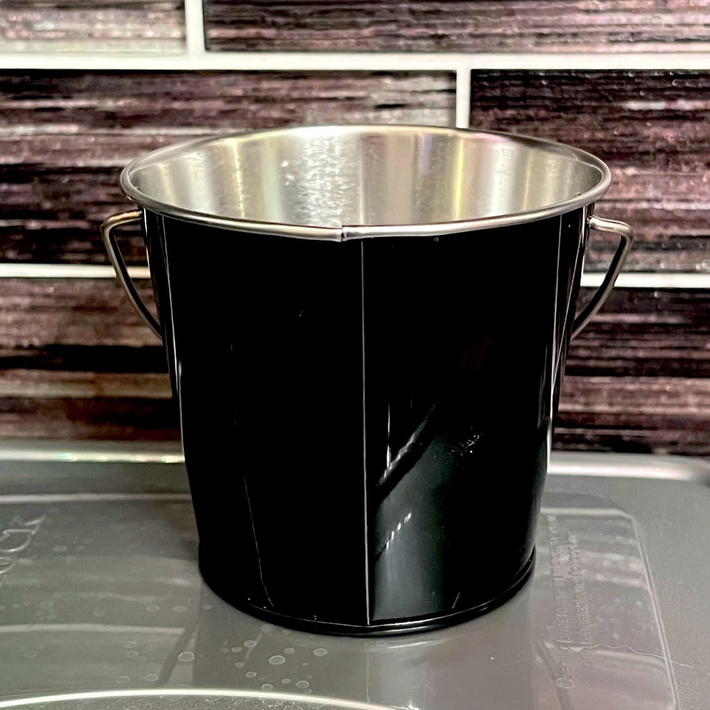 πΈ3/$25 π Target Halloween Witchβs Brew Black Cat Metal Pail Scented Candle - Picture 6 of 12